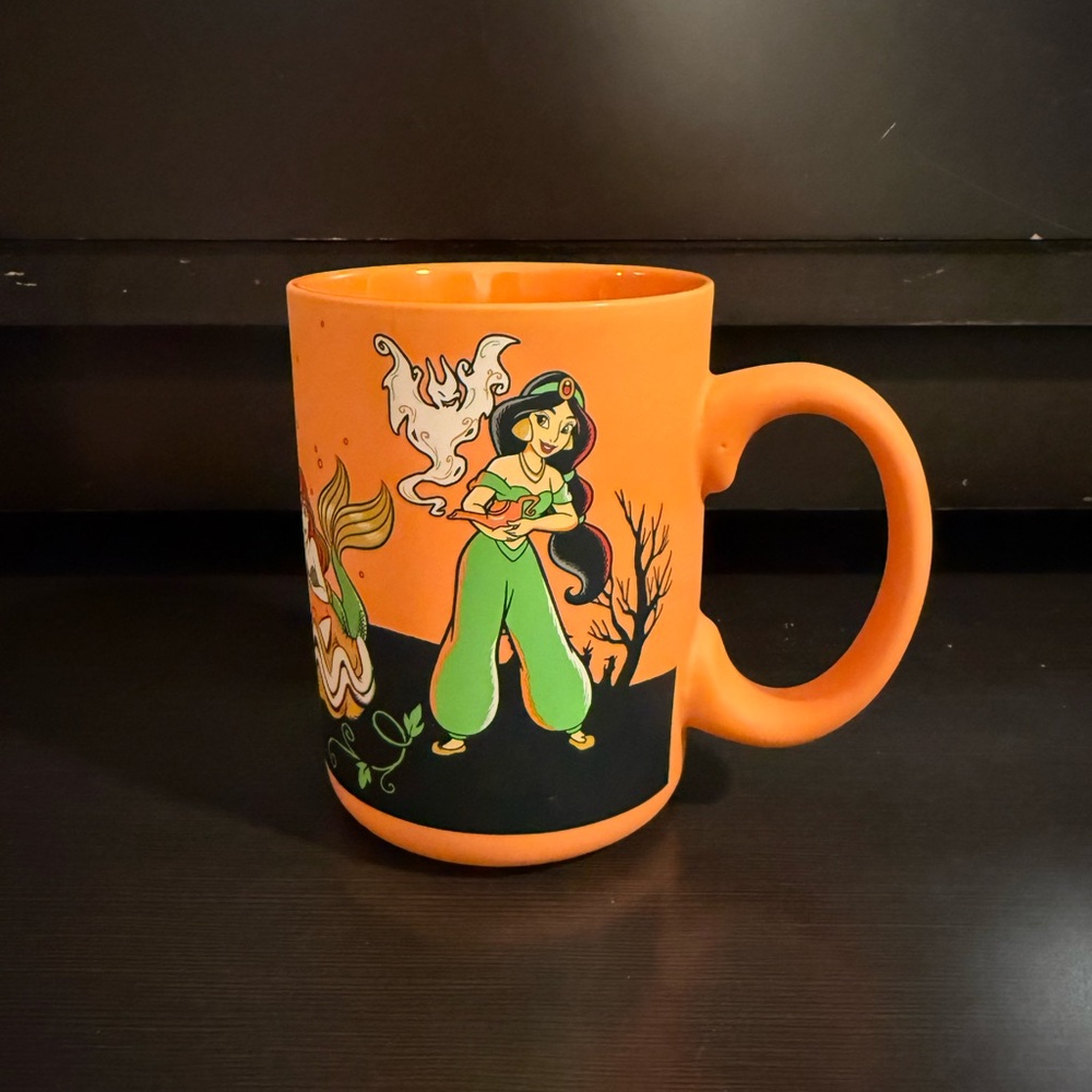 DISNEY PRINCESSES Soft Touch HALLOWEEN Mug